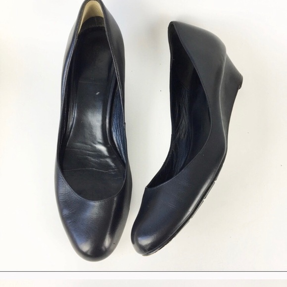 Cole Hann leather wedges - Picture 3 of 5